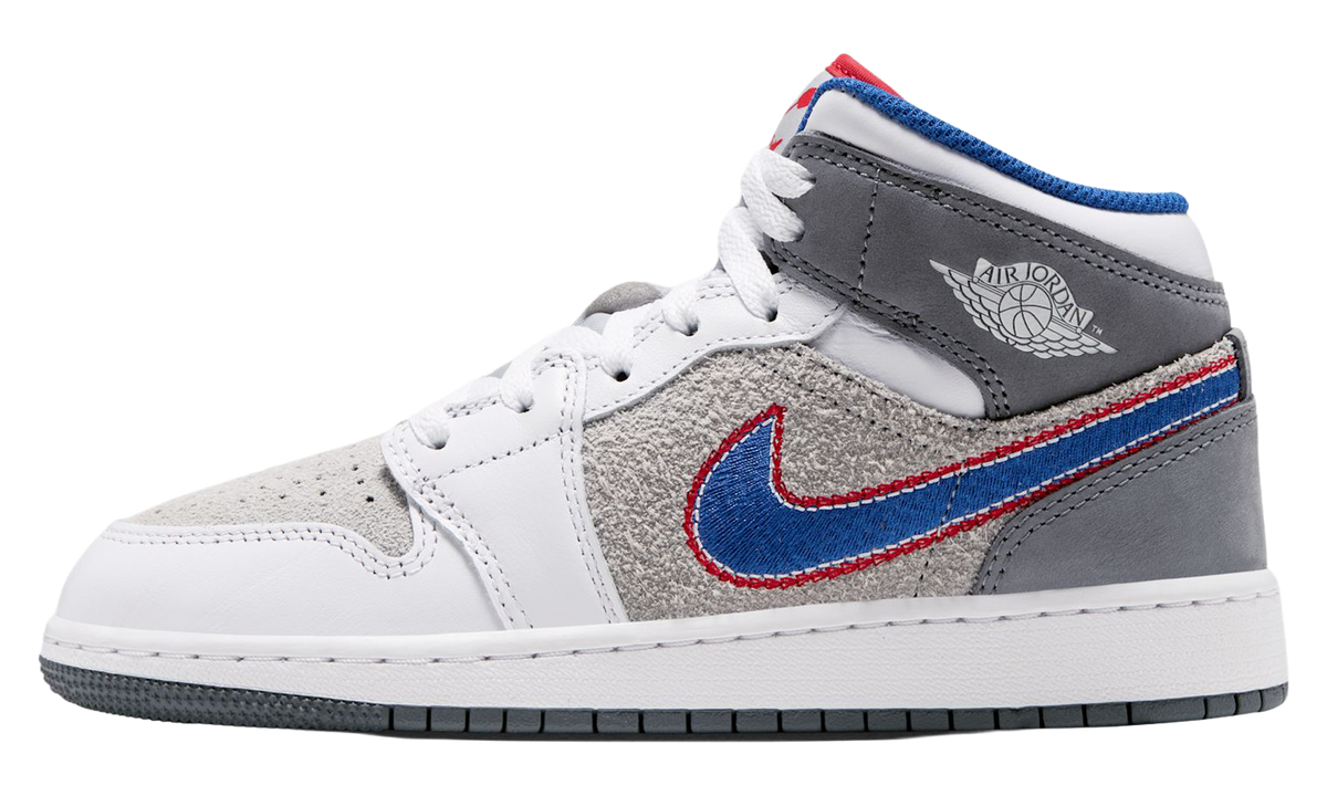 Air Jordan 1 Mid SE GS "Space Jam - Hare" IZ4720 001