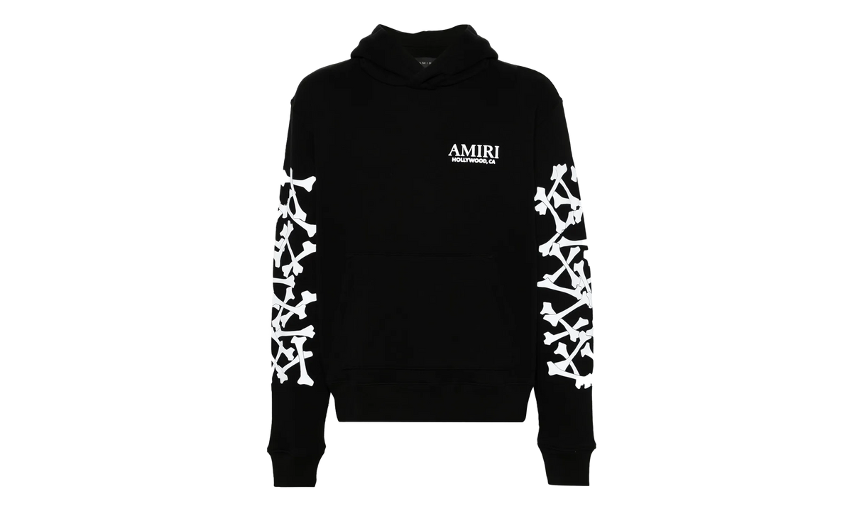 Bones Stacked Hoodie "Black" AMJYHD1051