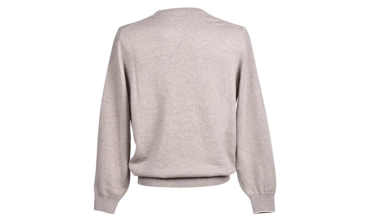 Cashmere Crewneck Sweater "Tow Beige" BRUN2851