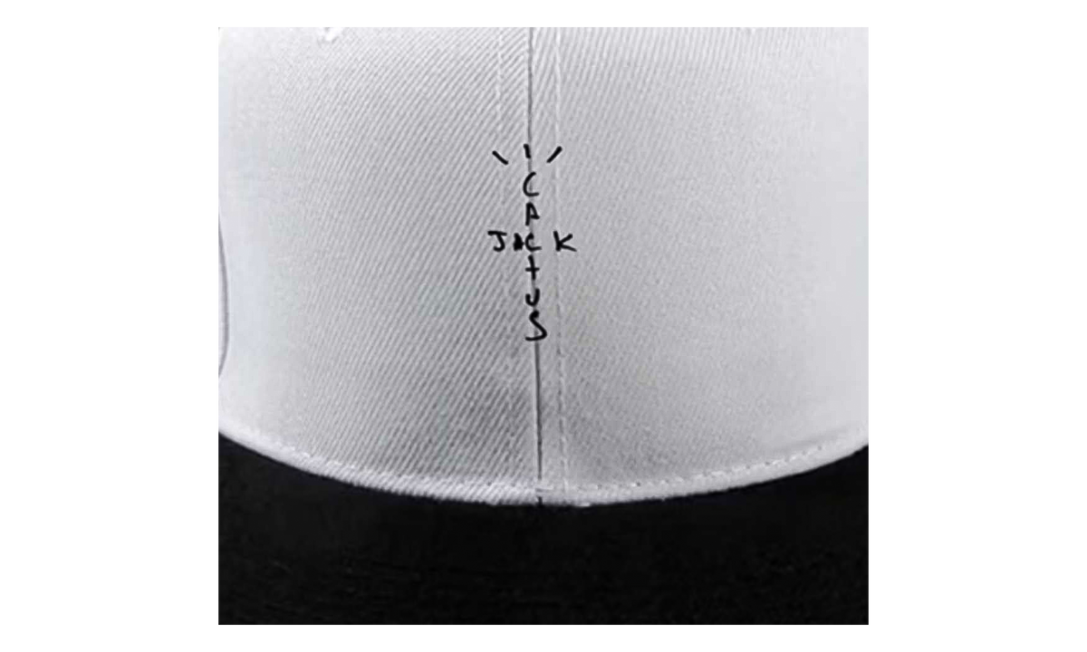 Cactus Jack Records Hat "White / Black" TSUC135