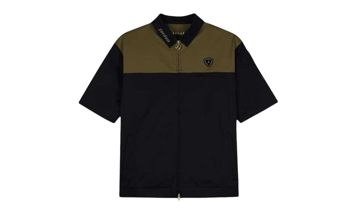 Jordan x Aleali May Crew Shirt "Black / Medium Olive" DJ0629 010