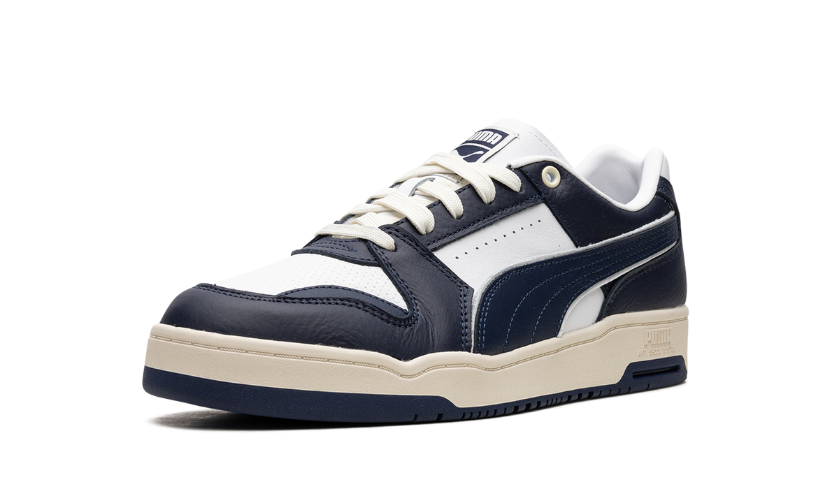 Slipstream Lo Vintage "PUMA White / New Navy" 394693 01