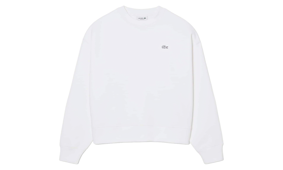 Oversized Double Face Jersey Sweatshirt "White" SF0046-51-001