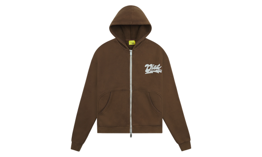 Bolt Full-Zip Hoodie "Brown" DSM FW26 068