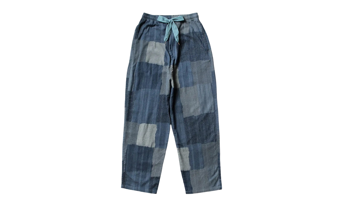 Cotton Linen Tugihagi Easy Pants "Navy" K2505LP217 NAVY