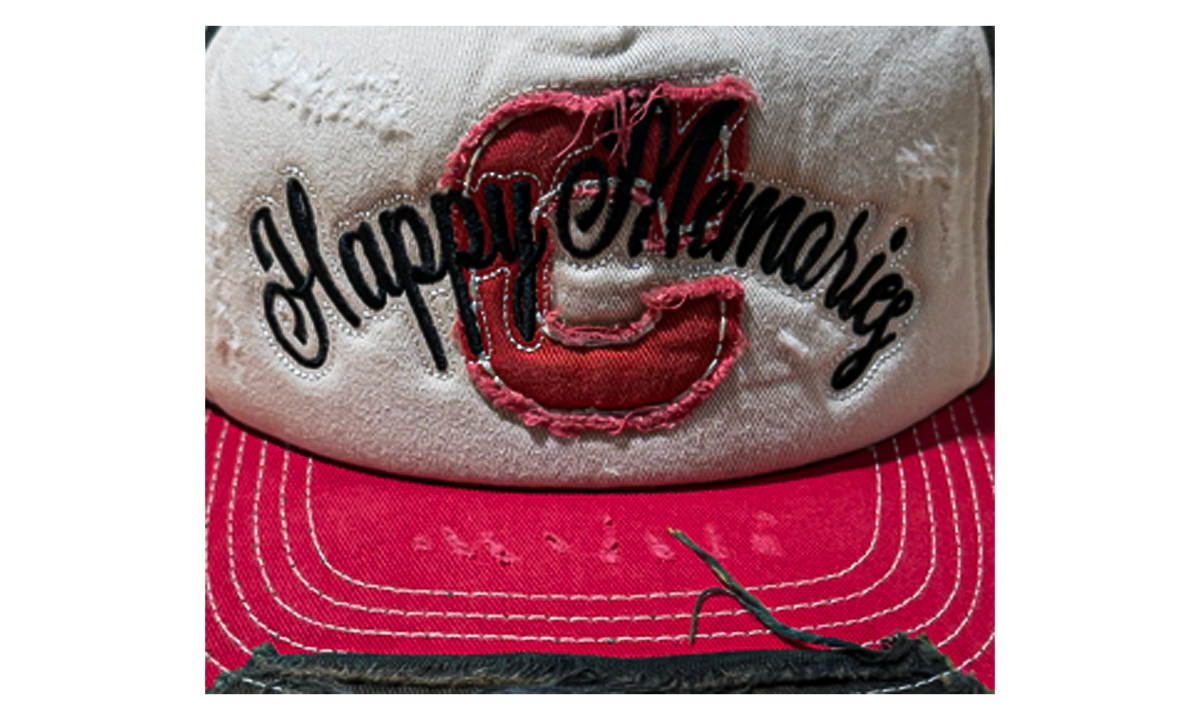 Happy Memories Trucker Hat "Cream / Red / Black" HMDD146