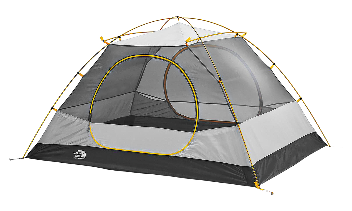 Stormbreak 3-Person Tent "Golden Oak / Pavement" NF0A8BDN3QM