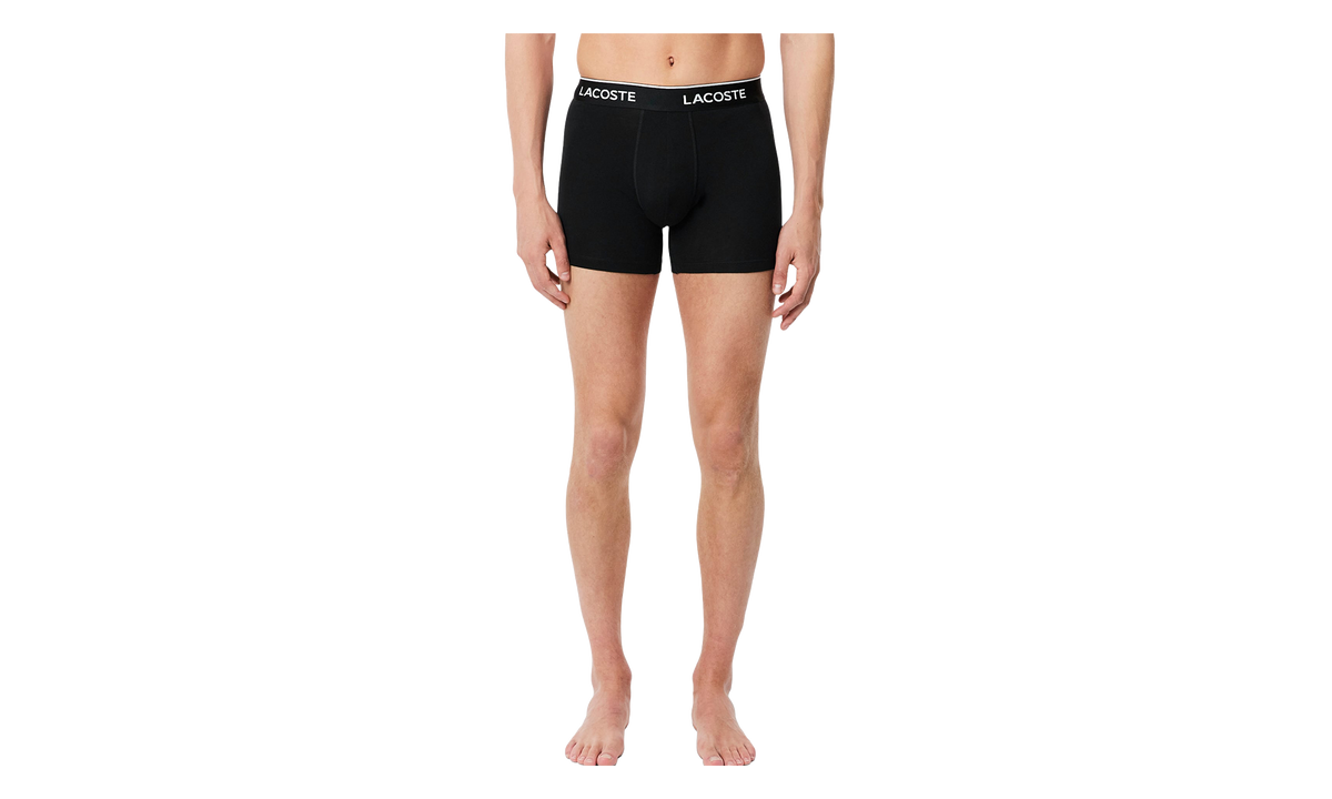Cotton Jersey Boxer Briefs (3-Pack) "Black" 6H1290 51 031