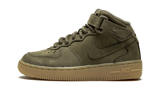 Force 1 Mid WB (PS) "Medium Olive Gum" AH0756 202