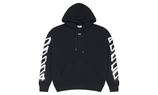 Spray Arrow Hoodie "Black" 44OWOS26K076_001