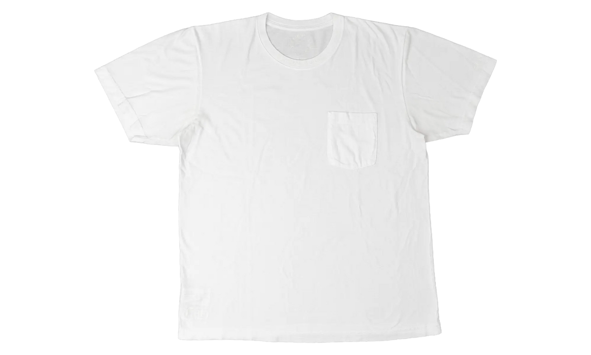 Cannes Neck Logo Short Sleeve Tee "Love You - White" CHRM2046