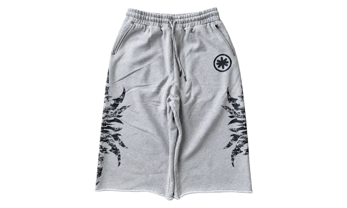Vintage Grunge 3/4 Shorts "Grey" 3/4 GRE FLE COM