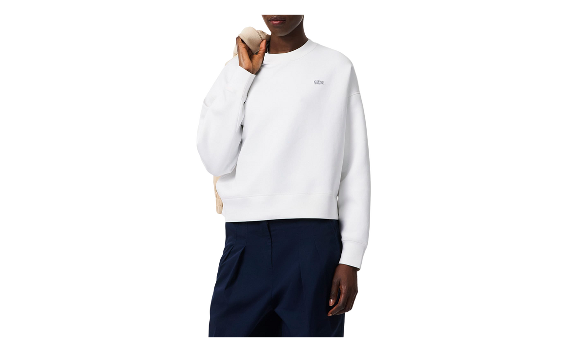 Oversized Double Face Jersey Sweatshirt "White" SF0046-51-001