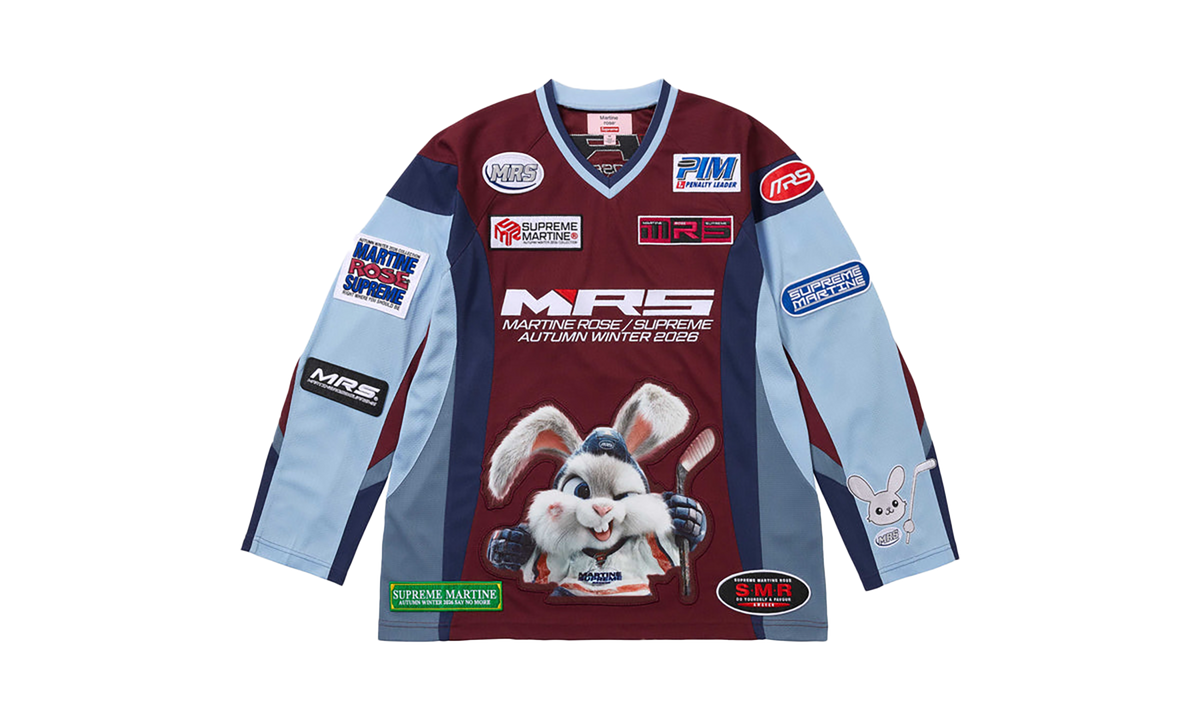 Martine Rose Hockey Jersey "FW26 - Maroon" SU28997