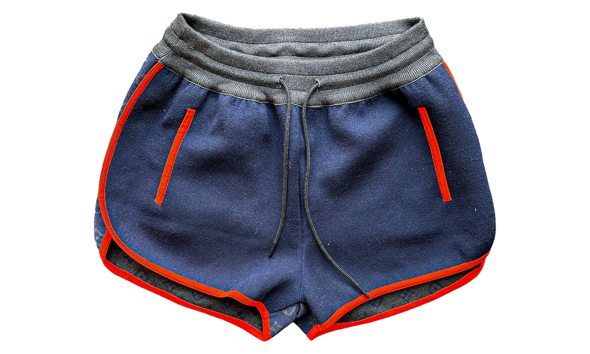 Monogram Jogging Shorts WMNS "Navy & Orange" RW221W LN6 FMKP08