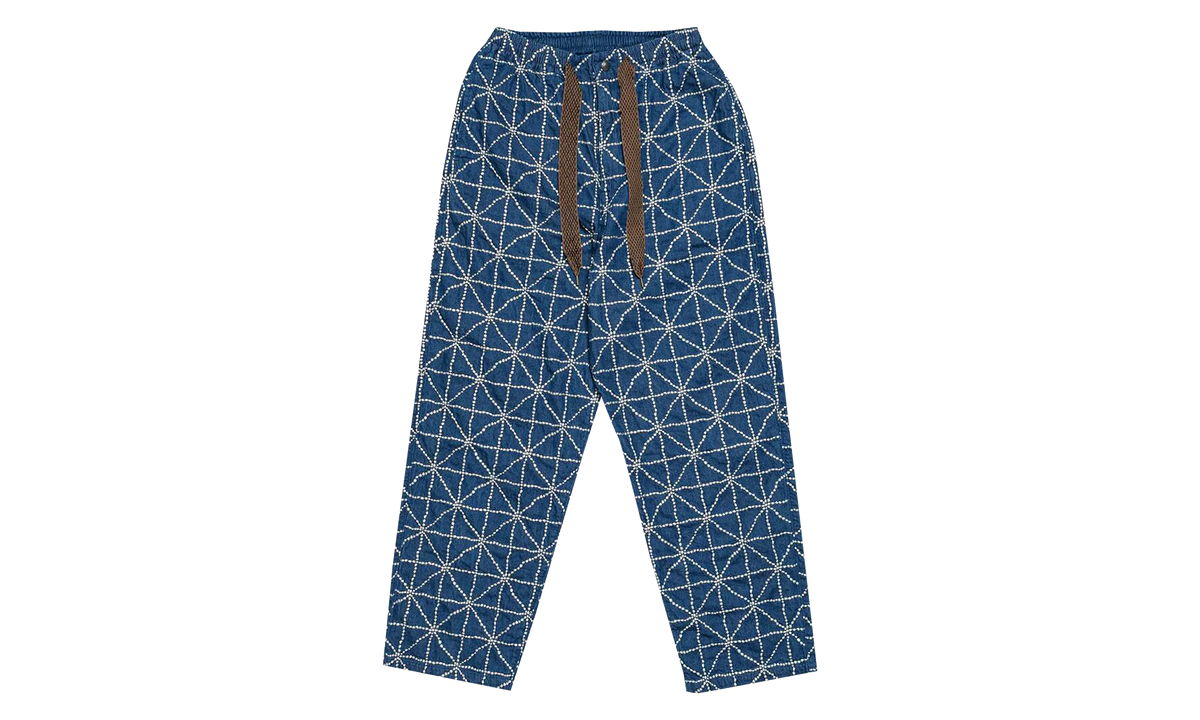 Denim Folk Dojo With Knee Easy Baggy Pants "Midtone" K2403LP045 MIDT