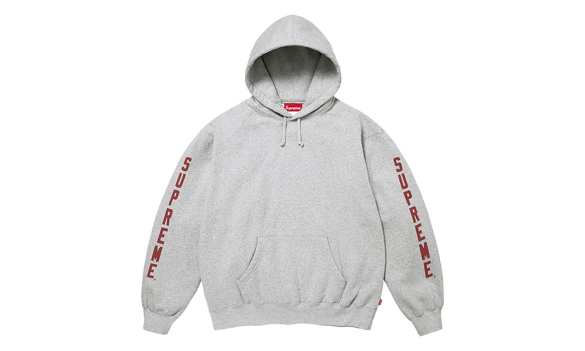 Washed Logo Hooded Sweatshirt "FW26 - Heather Grey" SU28931