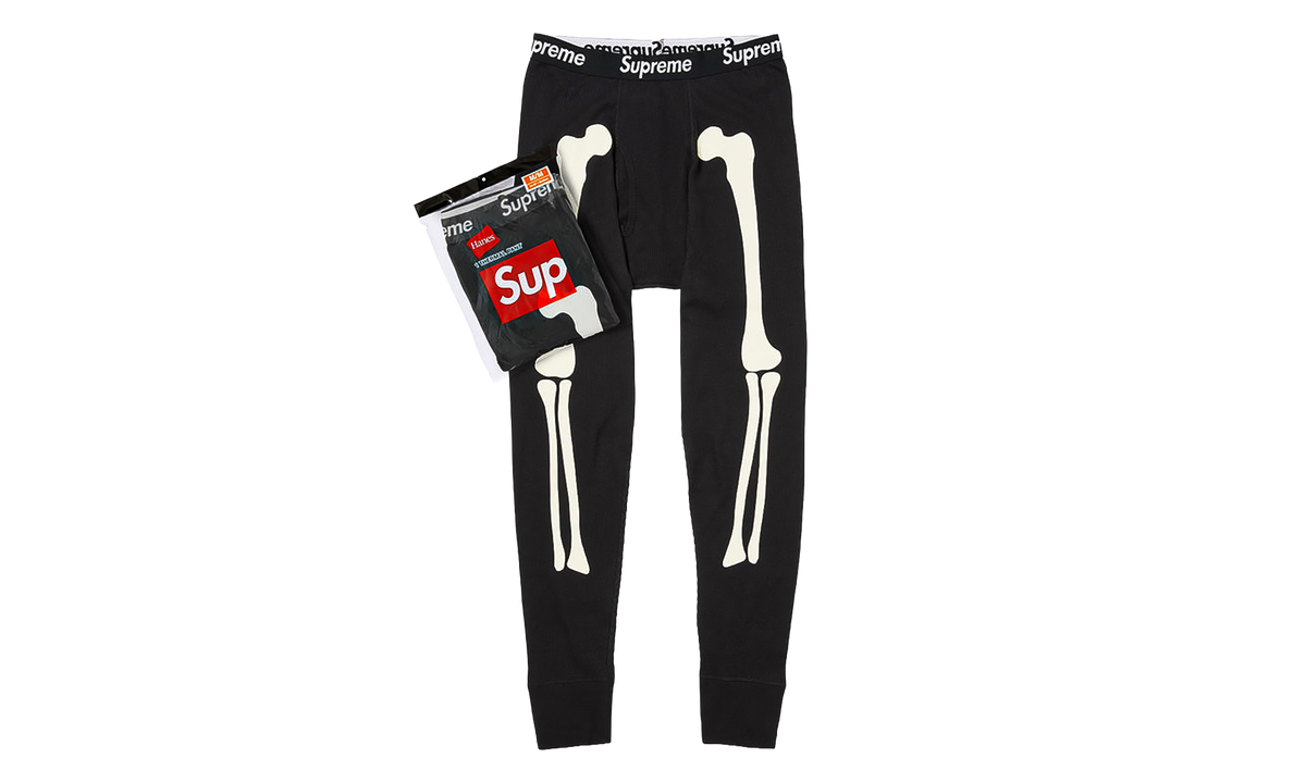 Hanes Bones Thermal Pants ( 1 Pack) "FW26 - Black" SU29107