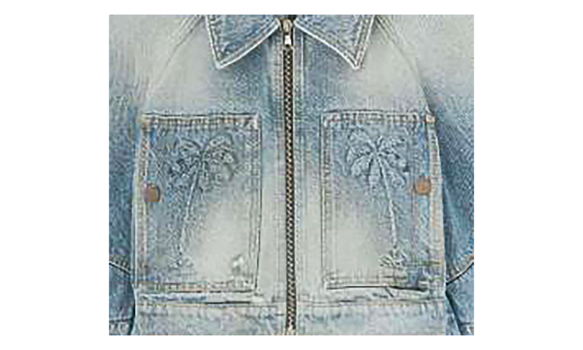 Paris Denim Jacket WMNS "Light Blue" PWYE034E23DEN0014040