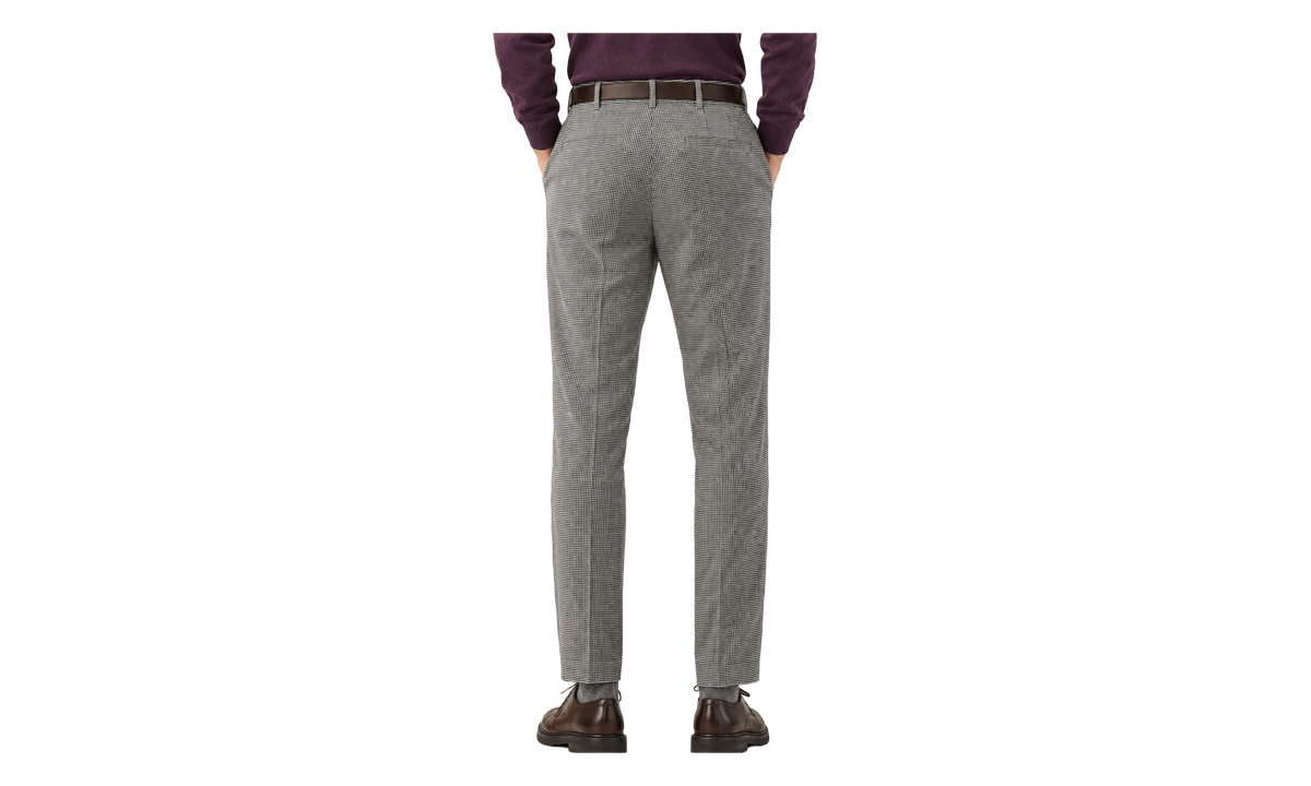 Wool Pleated Trousers "Light Grey" BRUN2691