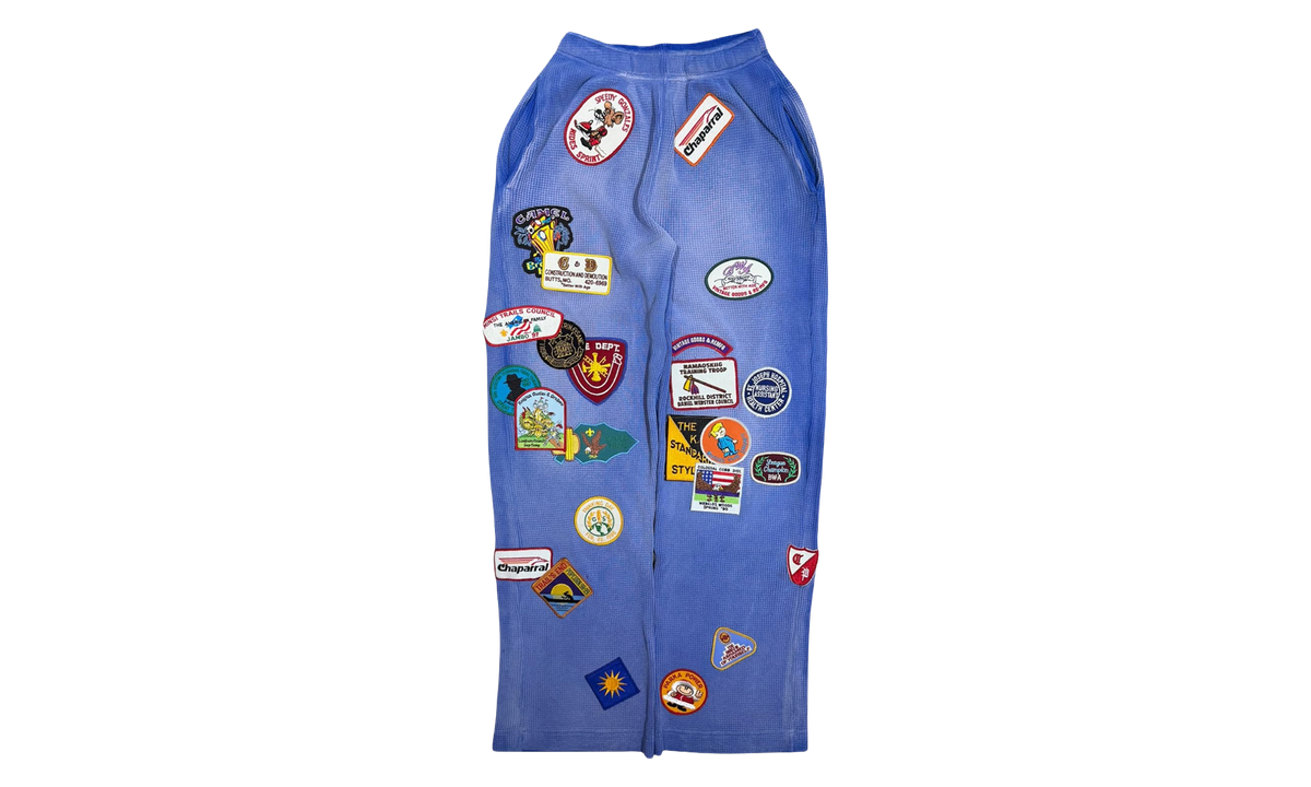 Gentlemen's Waffle Sweatpant #2 "Blue" BWA324