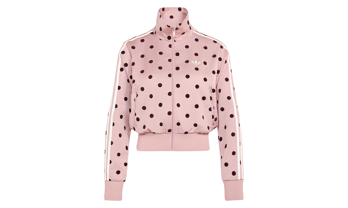 SATIN POLKA DOTS TT Track Top "Dual Lilac" LI2851