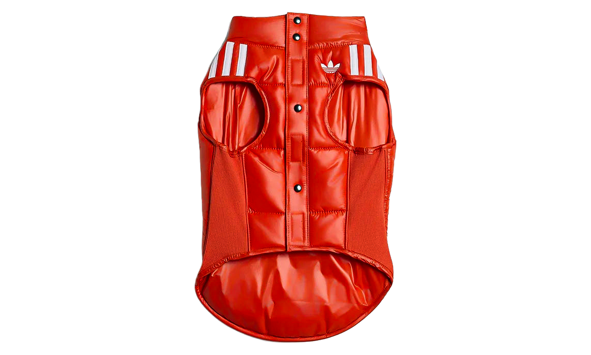 Pet Padded Vest "Preloved Red White" LI2592