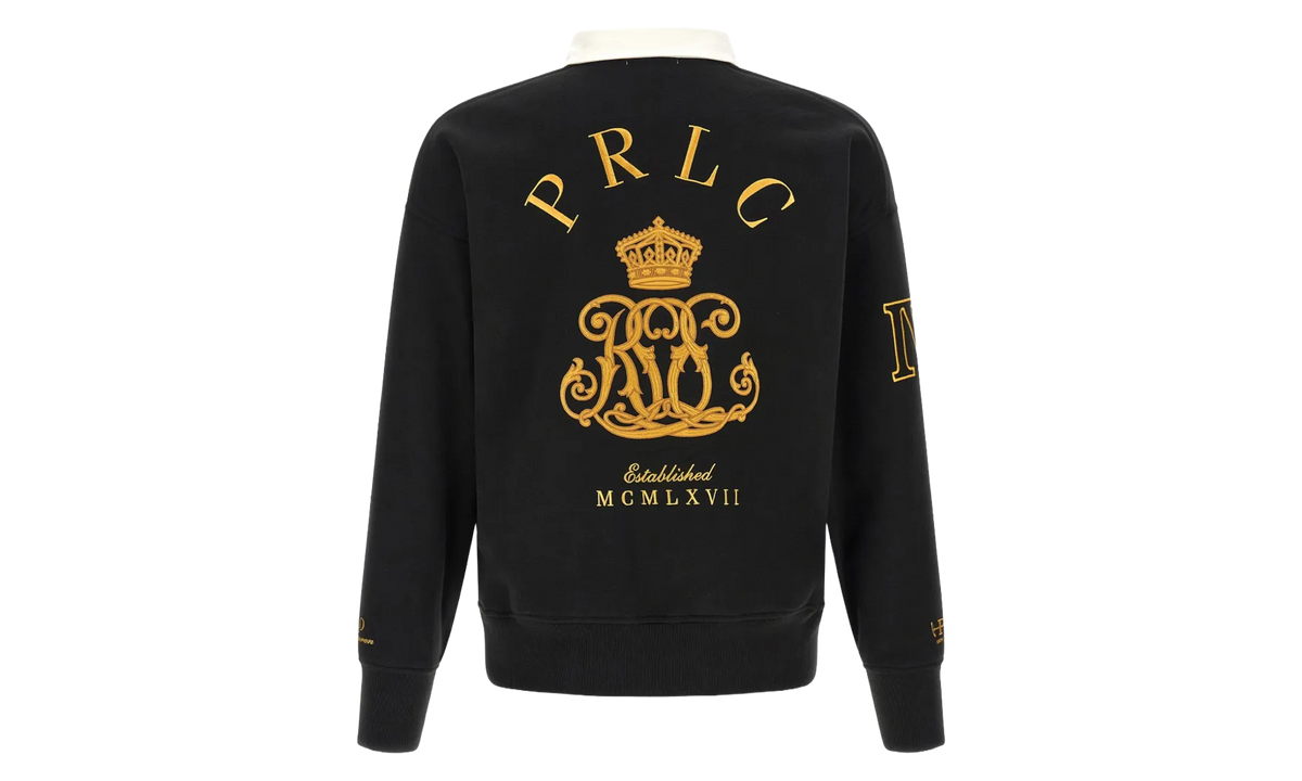 BIg Pony Relaxed Fit LS Rugby "Black" 710B28609001