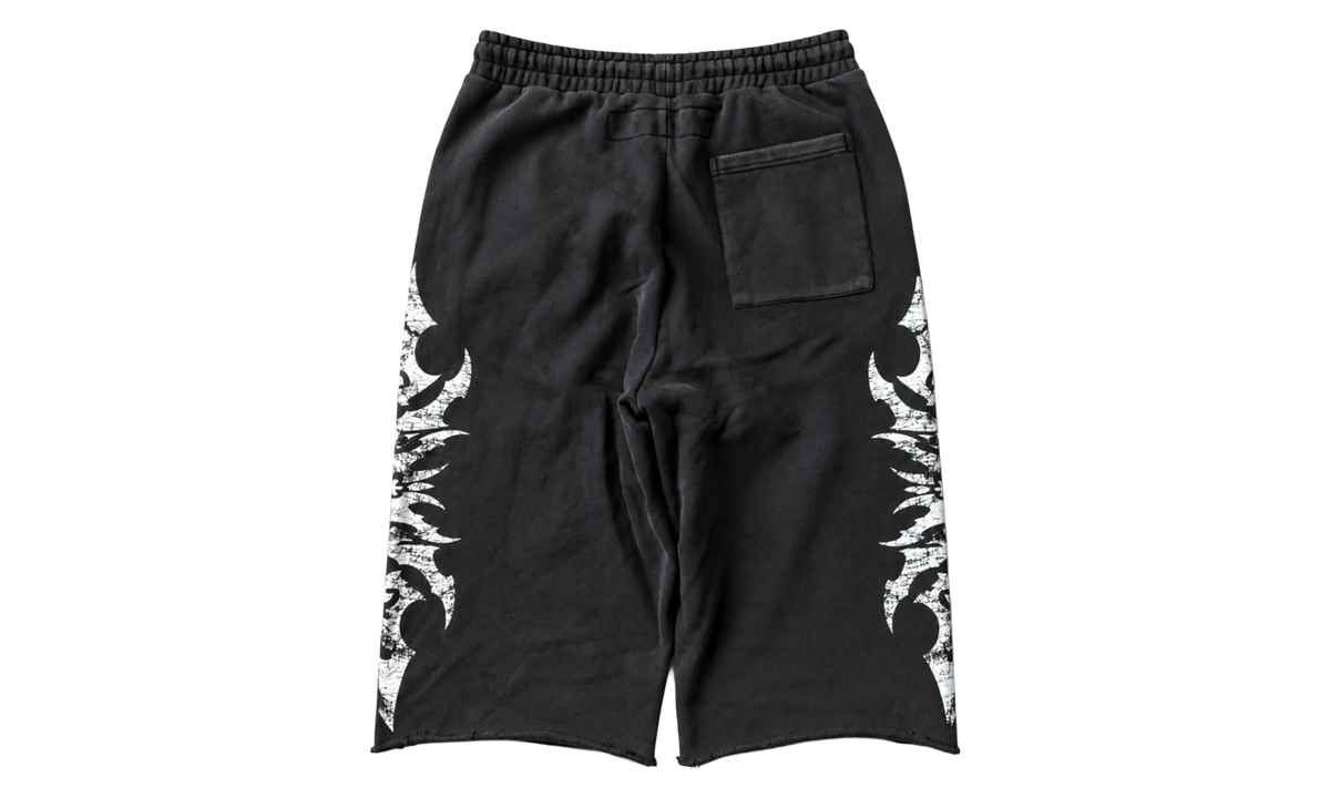 Vintage Grunge 3/4 Shorts "Black" 3/4 BLA FLE COM