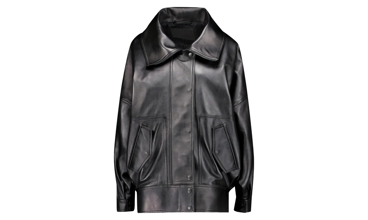 High Collar Bomber Jacket WMNS "Black" A009F0 TVS05 1000