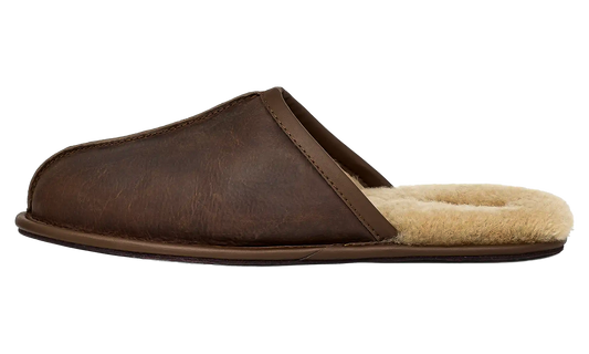 Scuff Leather Slipper "Tan" 1108192 TAN