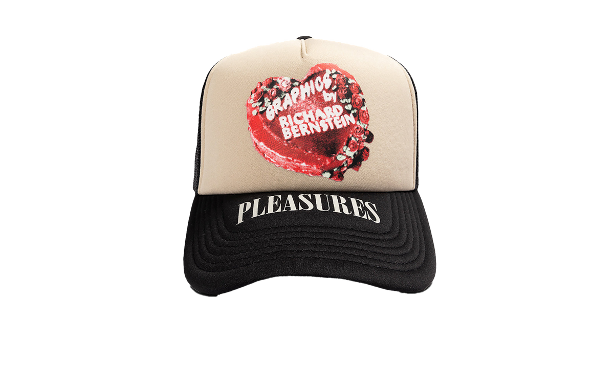 Richard Bernstein Cake Trucker Snapback Hat "Black" P25W059 BLK