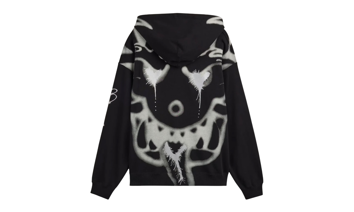 Y-3 Chito Graphic French Terry Zip Hoodie "Black" KR1061