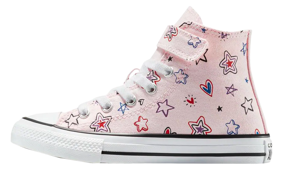 Chuck Taylor All Star EasyOn Hi PS "Doodles Pink Frosting" A13179F