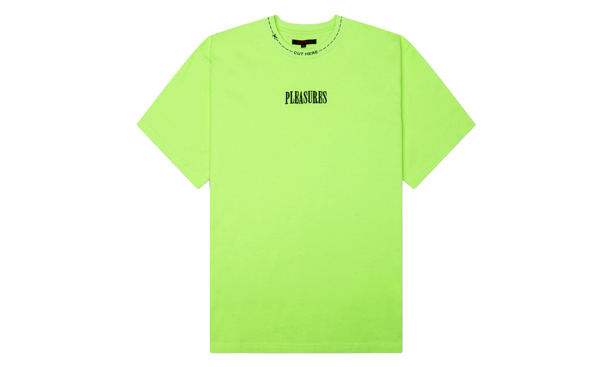 Cut Here Heavyweight Shirt "Lime" P25F043 LIME