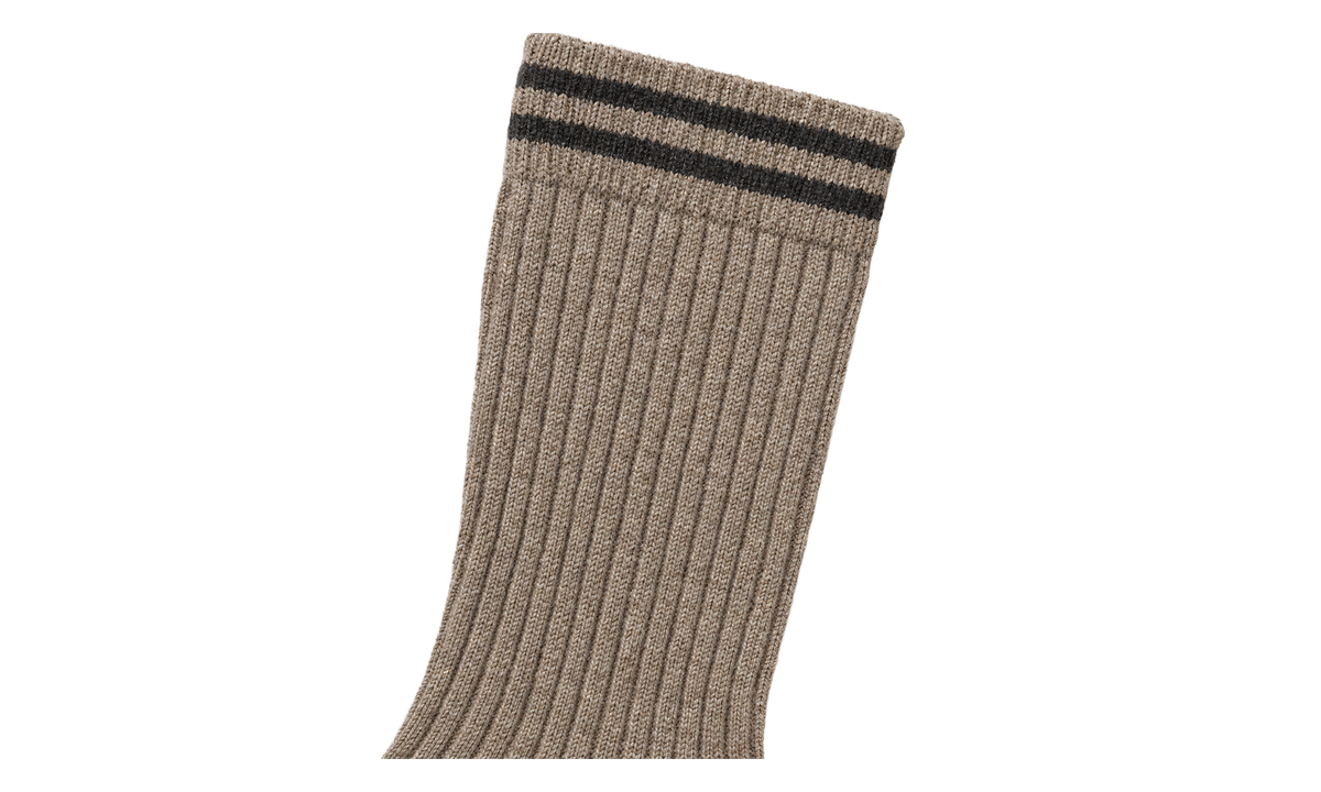 Wool Blend Ribbed Socks WMNS "Nutmeg" BRUN2703