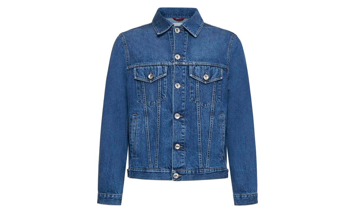 Denim Jacket With Pockets "Blue" BRUN2861