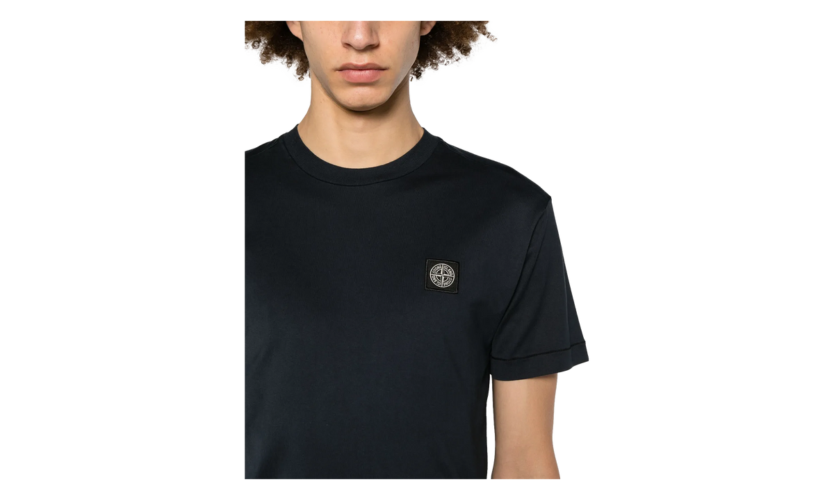 Logo Patch Crewneck T-Shirt "Dark Blue" K2S152100027S0013V0020