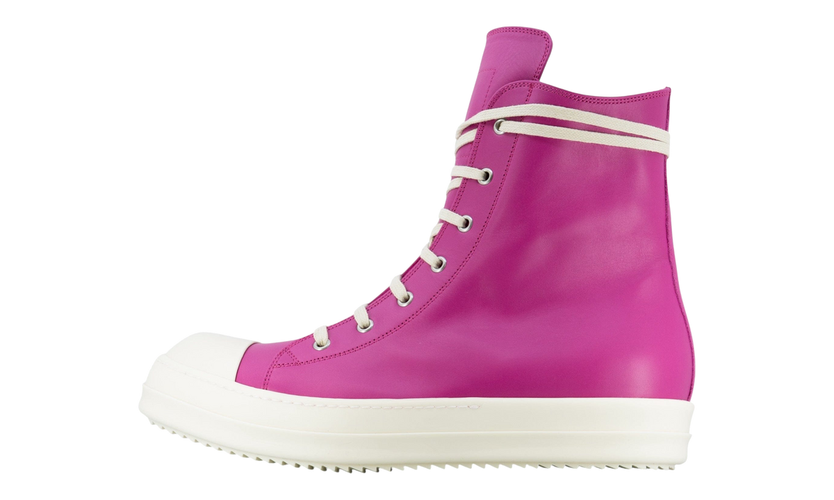 Rick Owen Ramones Sneaker High "Hot Pink Milk" RU01C4890 1311