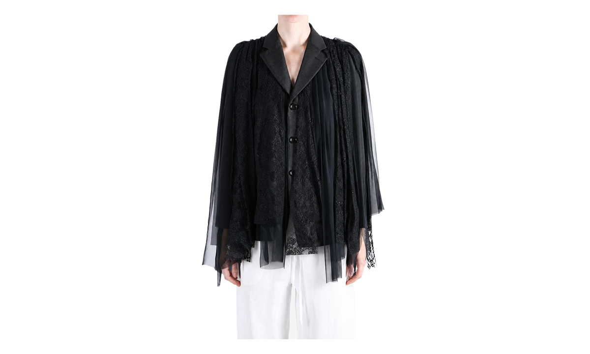 Layered Shoulder Jacket WMNS "Black" GR J002 051 BLACK