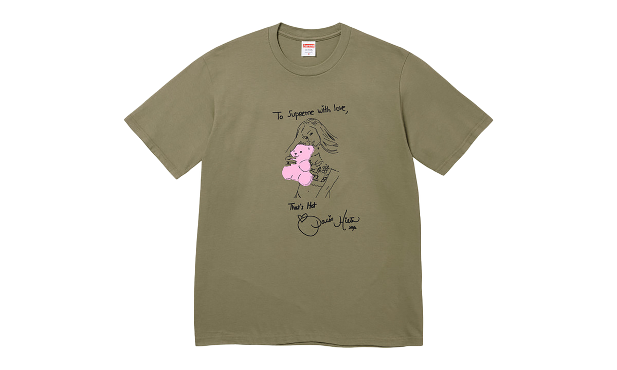 Paris Tee "FW26 - Light olive" SU28870