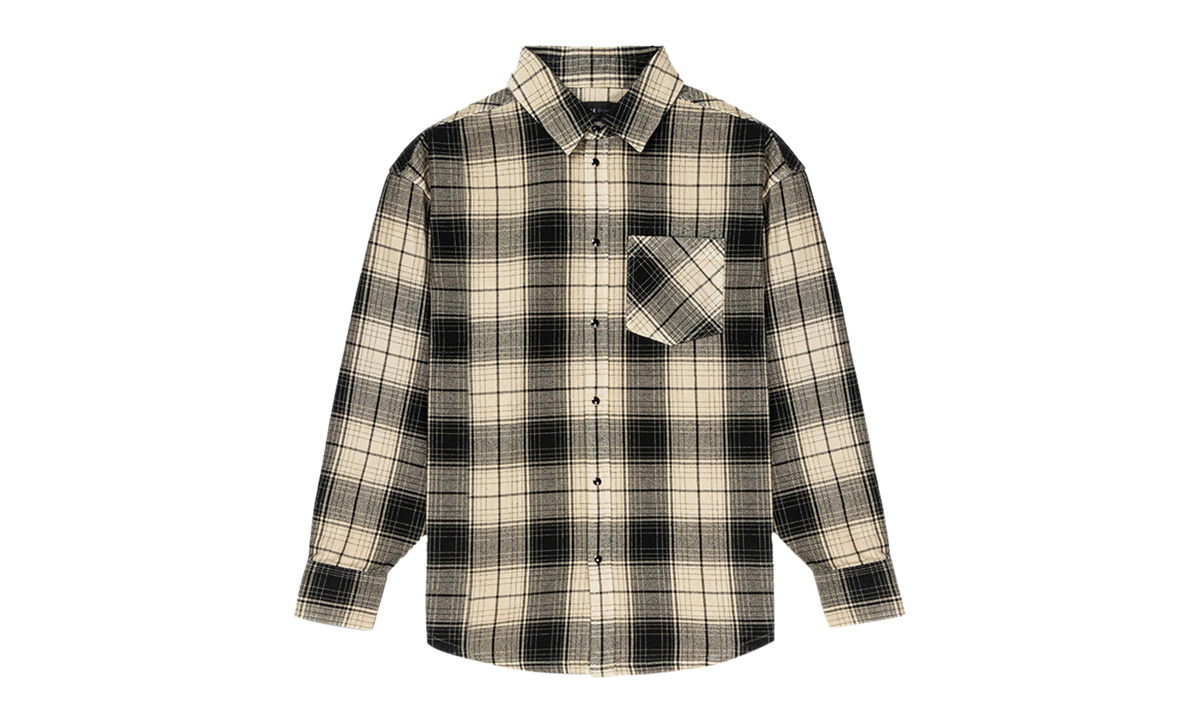 Wordmark Plaid Western Shirt 'Brown' "Brown" P348-PFBR224