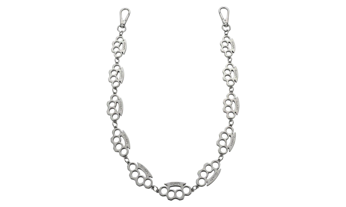 Brass Knuckle Jeans Chain "Silver" GUA07