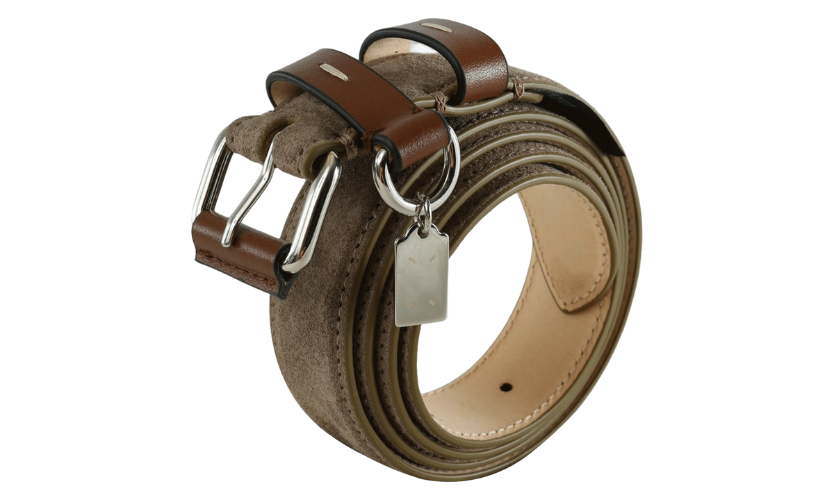 25 MM Belt "Taupe / Chestnut / Chestnut" SA1TP0018P9242HB711