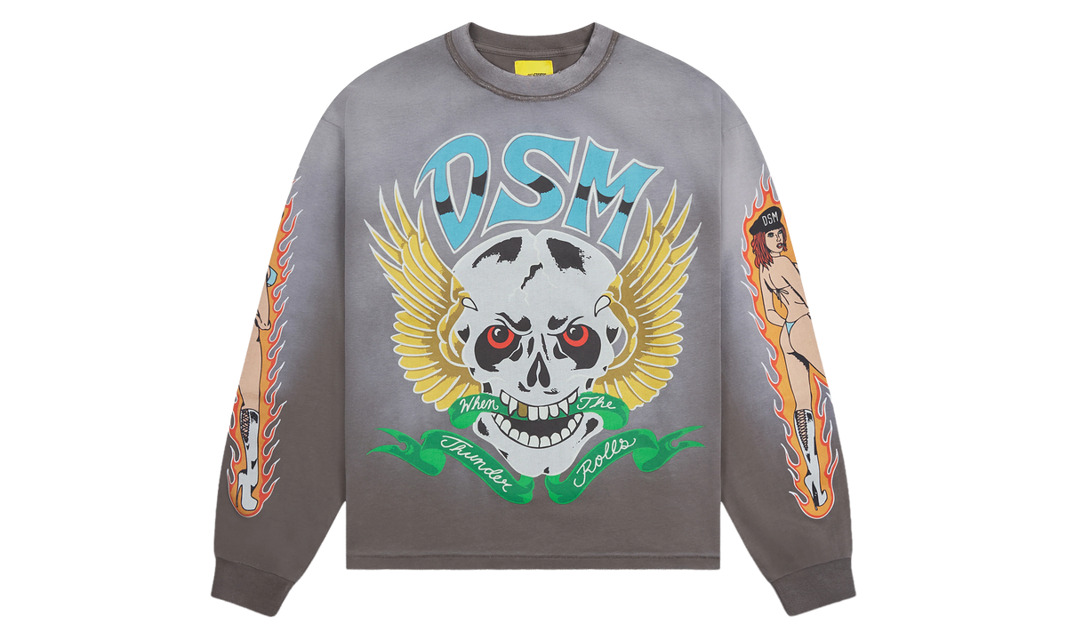 Thunder Long Sleeve Tee "Vintage Black" DSM FW26 056