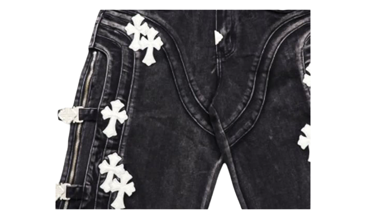 Cross Buckle Shorts "Obsidian Black" GUA02