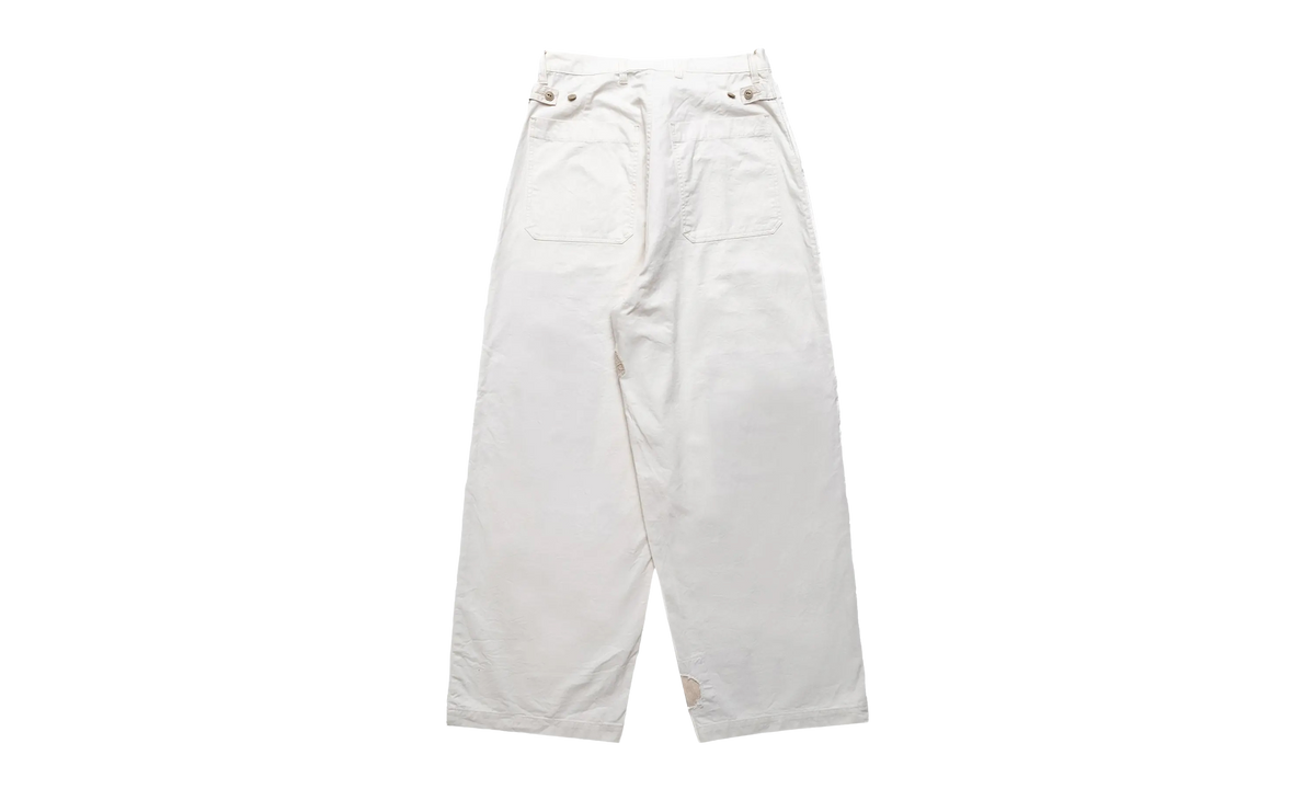 Rough-Face Twill Fatigue Baggy Pants "Ecru" K2503LP086 ECRU