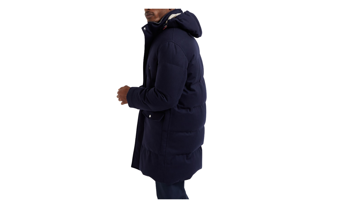Wool Padded Jacket "Blue" BRUN2925