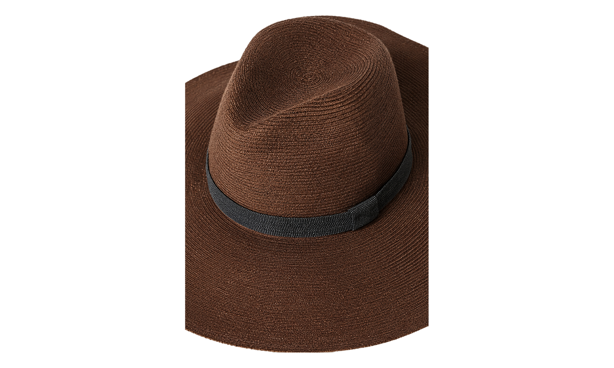 Wide Brim Straw Hat WMNS "Brown" BRUN2645