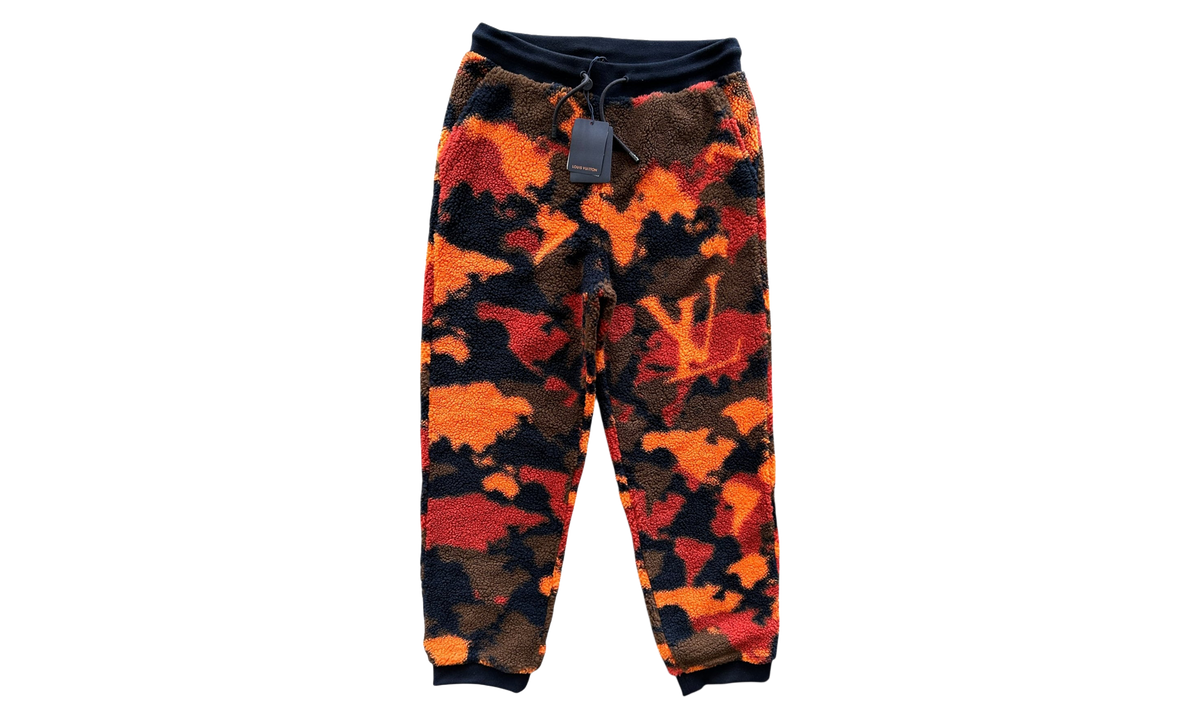 Fleece Sweatpants "Orange Camouflage" RM241M DFX HQY22W